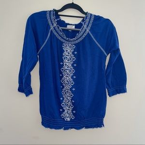 Royal Blue Long-sleeve Shirt